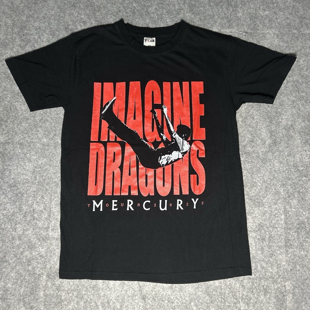 Imagine Dragons Men's Medium Black T-shirt 2022